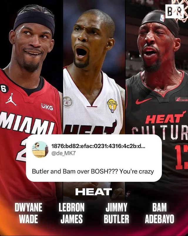 Jimmy Over Bosh? Bam Over Bosh??