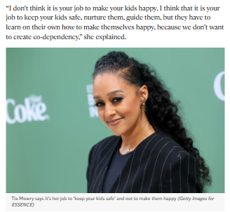 Tia Mowry’s Parenting Hot Take Has Parents Split