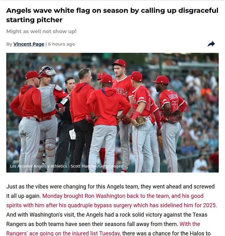 Angels fans stunned by Kochanowicz call-up