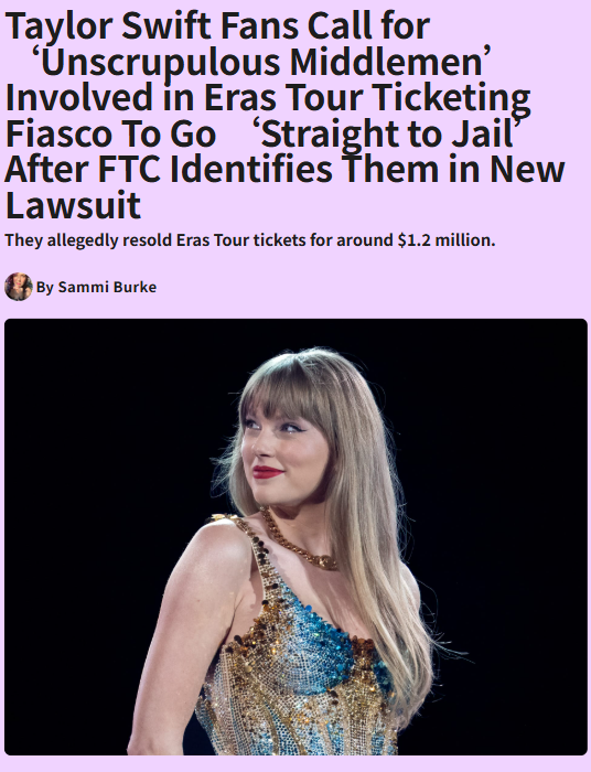 Swifties Demand Justice for Ticket Scandal 🚨