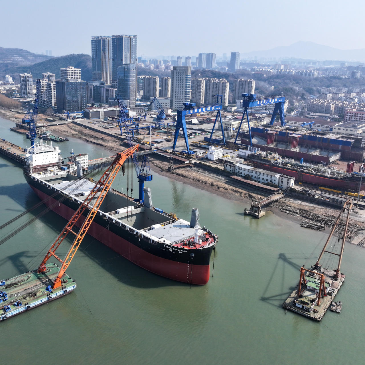 When China Launches 7 Ships, America Builds… One