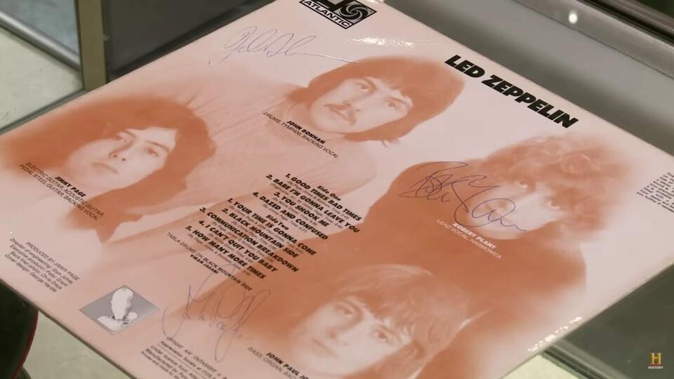 Pawn Stars Drama: Guest Flips Over Led Zeppelin Record 🎸