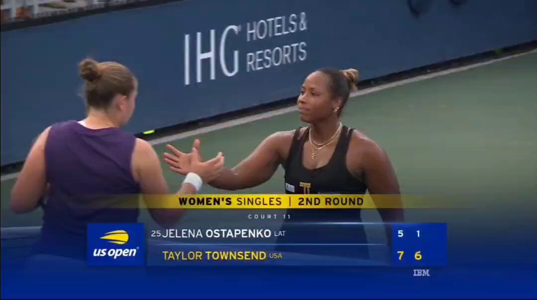 Townsend vs Ostapenko: US Open Drama Explodes