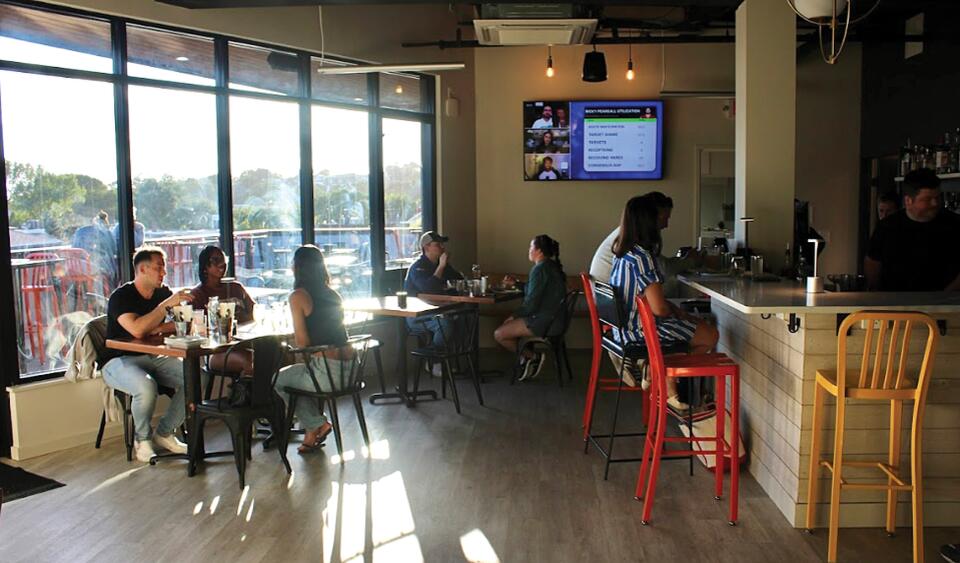 Savin Hill’s new hangout is shaping up fast
