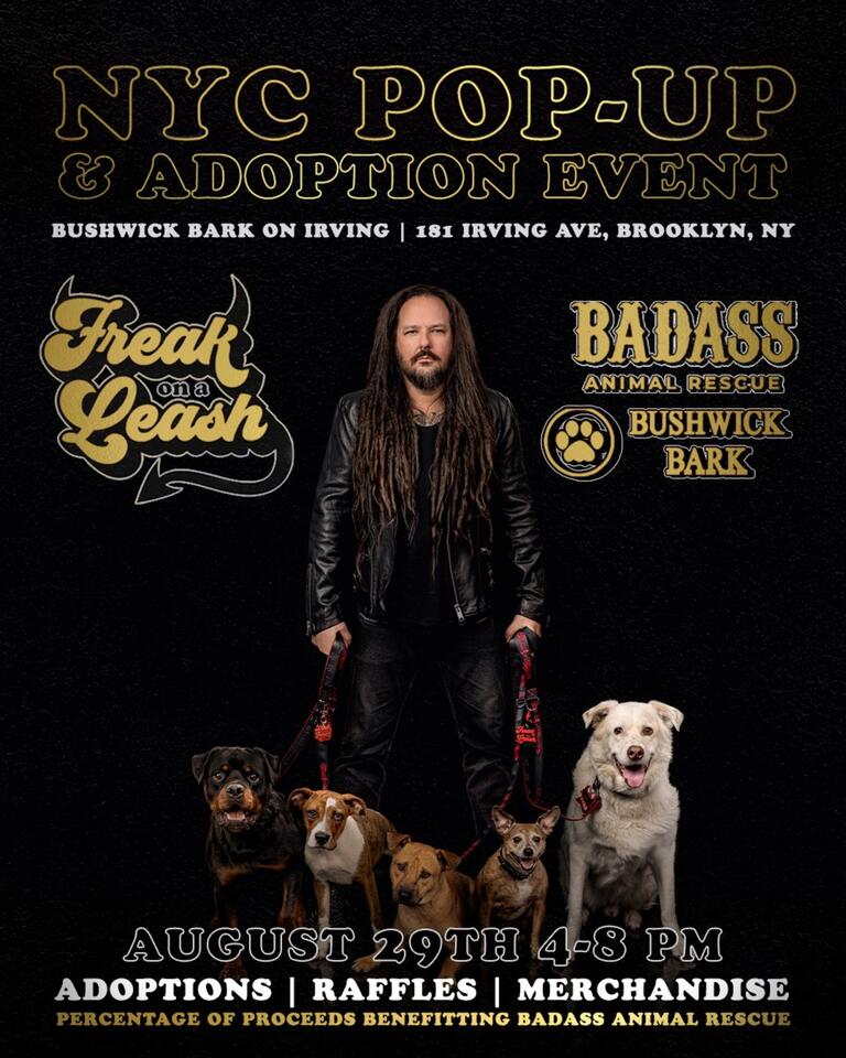 Bushwick’s rockin’ dog adoption party