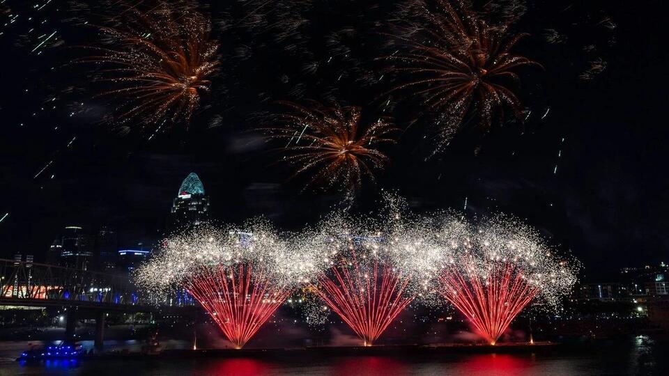Cincinnati’s fireworks go Broadway this year!