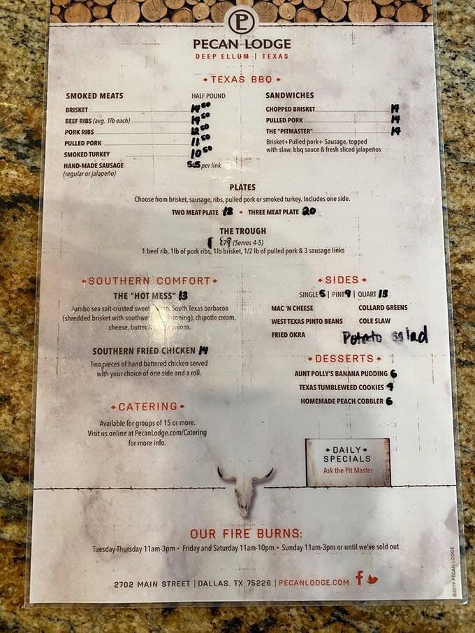 Dallas’ Pecan Lodge: Sausage worth the wait