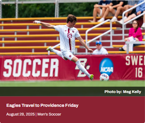 Eagles aim to break tie streak at Providence
