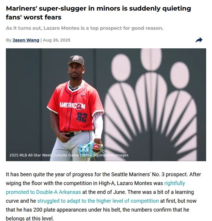 Seattle’s rising slugger is turning heads