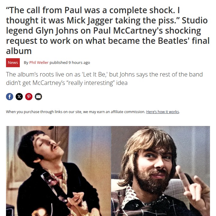 Paul’s Wild Move: Glyn Johns Almost Said No! 🎤