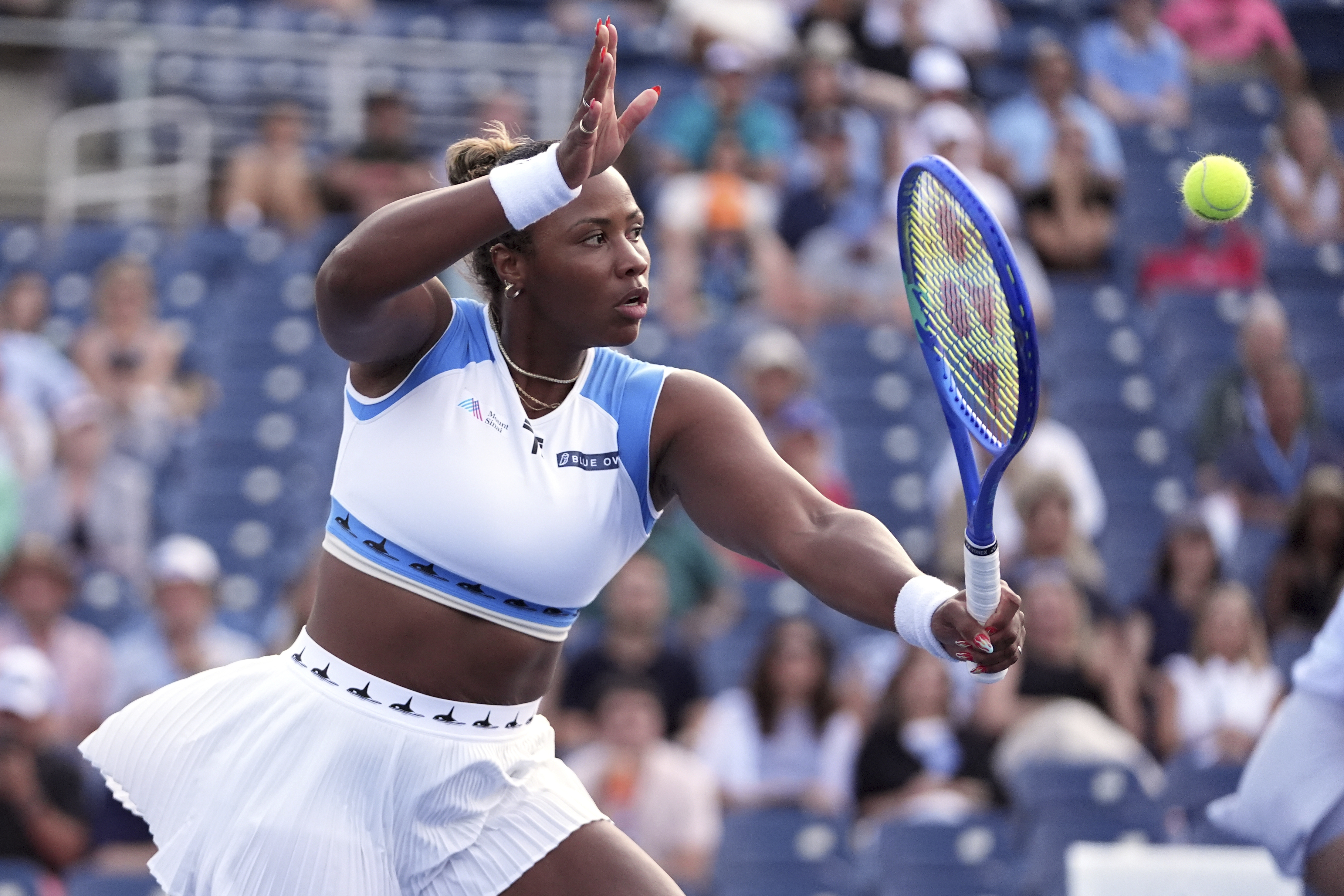 Townsend stands tall after Ostapenko’s shade