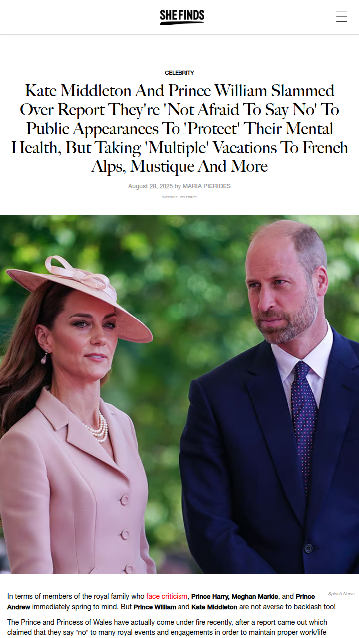 Royal Fans Call Out Kate & Will’s ‘Work-Life’ Rules 😬