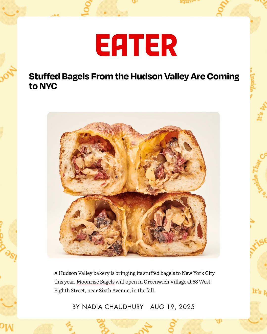 NYC gets a taste of Hudson Valley’s stuffed bagel craze