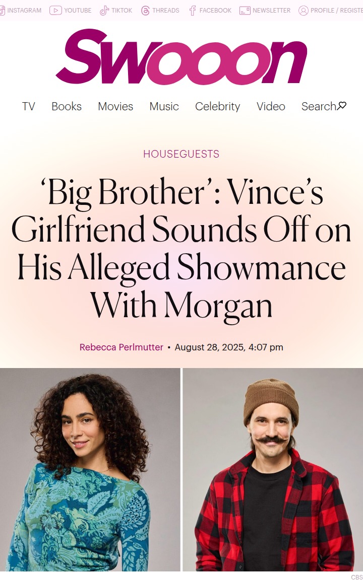 Vince’s GF Shuts Down Showmance Rumors 😳