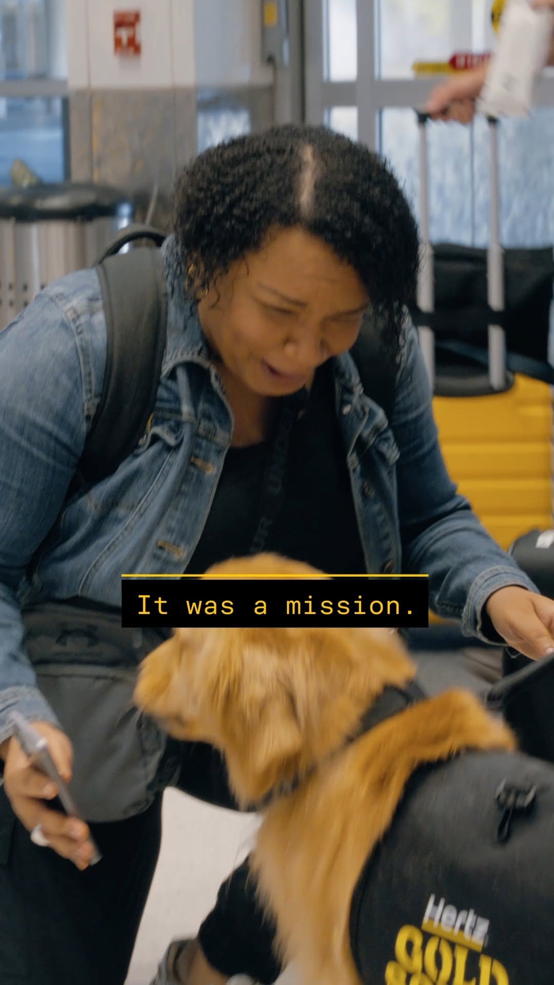 Golden Retrievers at the Airport?!