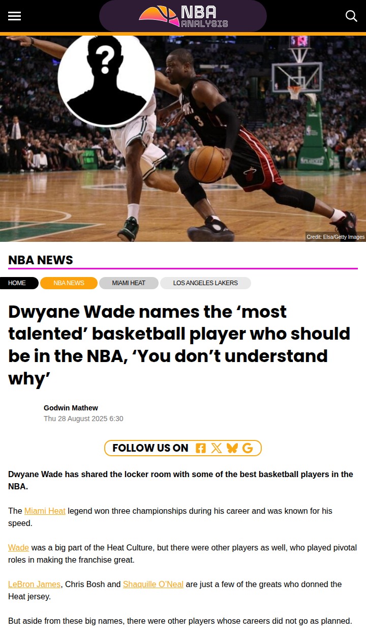 Wade: Beasley Is the NBA’s Lost Talent