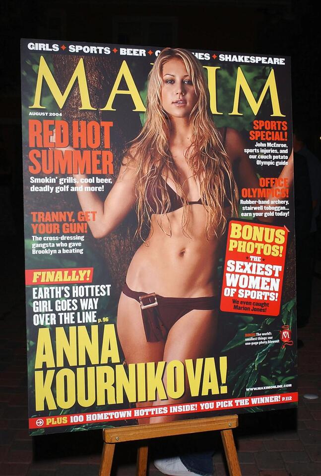Anna Kournikova Back in the Spotlight