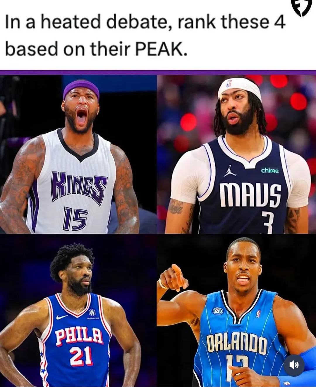 Rank These Bigs at Their Peak