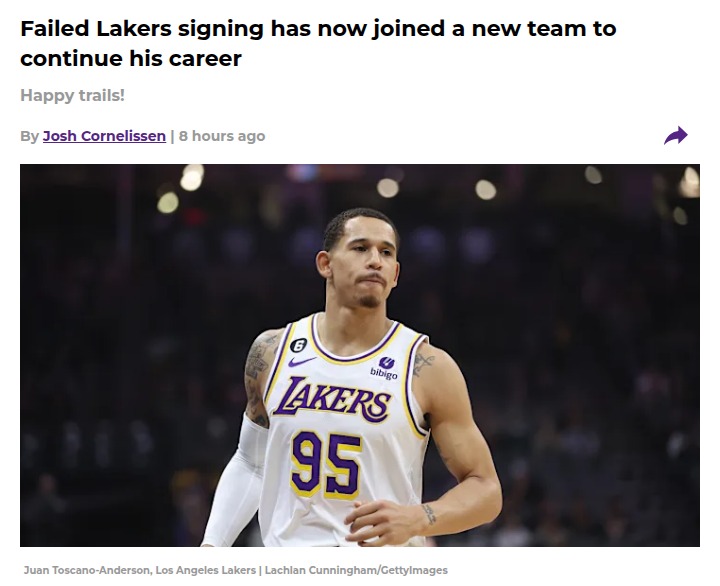 JTA’s Next Chapter: From Lakers to Italy