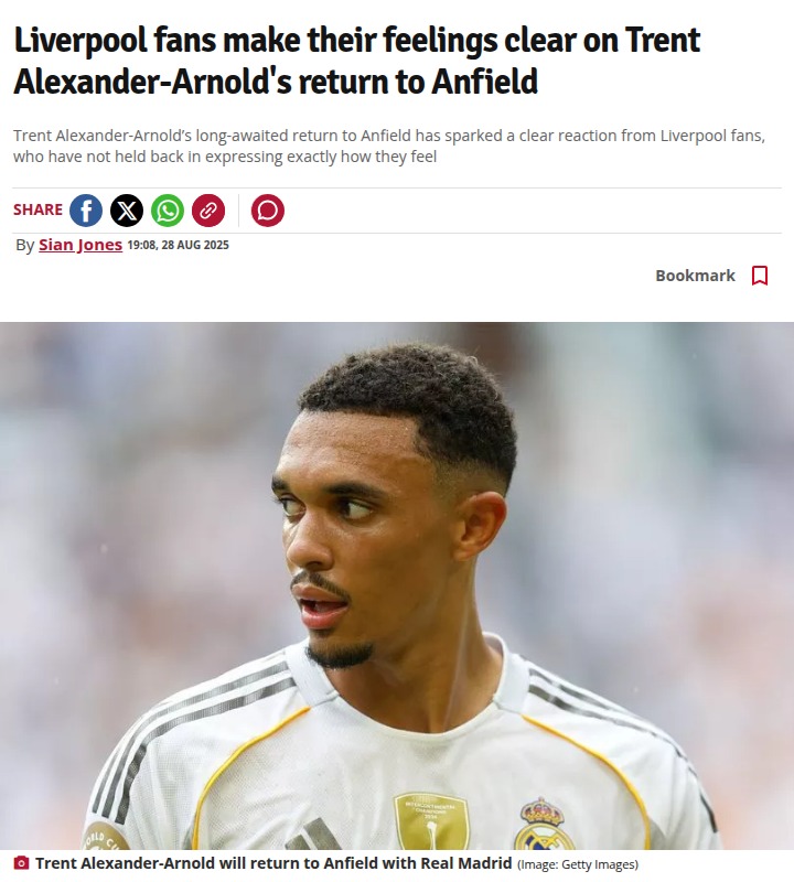Trent’s Anfield Return: Champions League Drama
