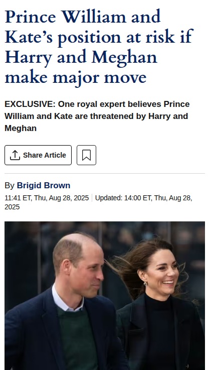 Will Harry & Meghan's Return Overshadow Wills & Kate? 👑