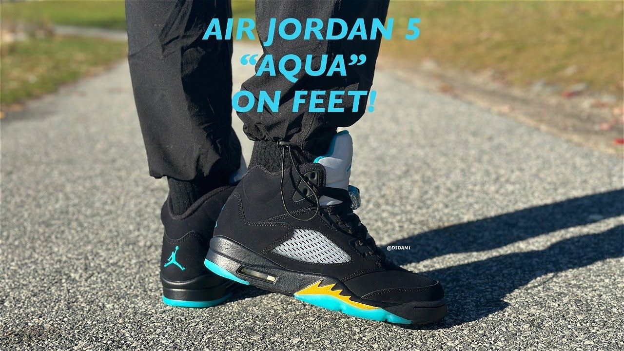 Air Jordan 5 “Aqua” — Subtle but Bold