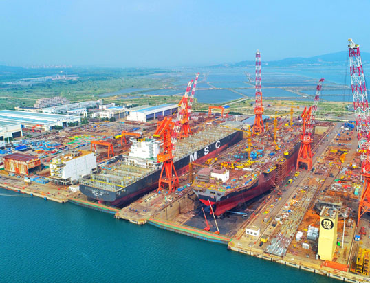 China’s Shipyards Don’t Sleep