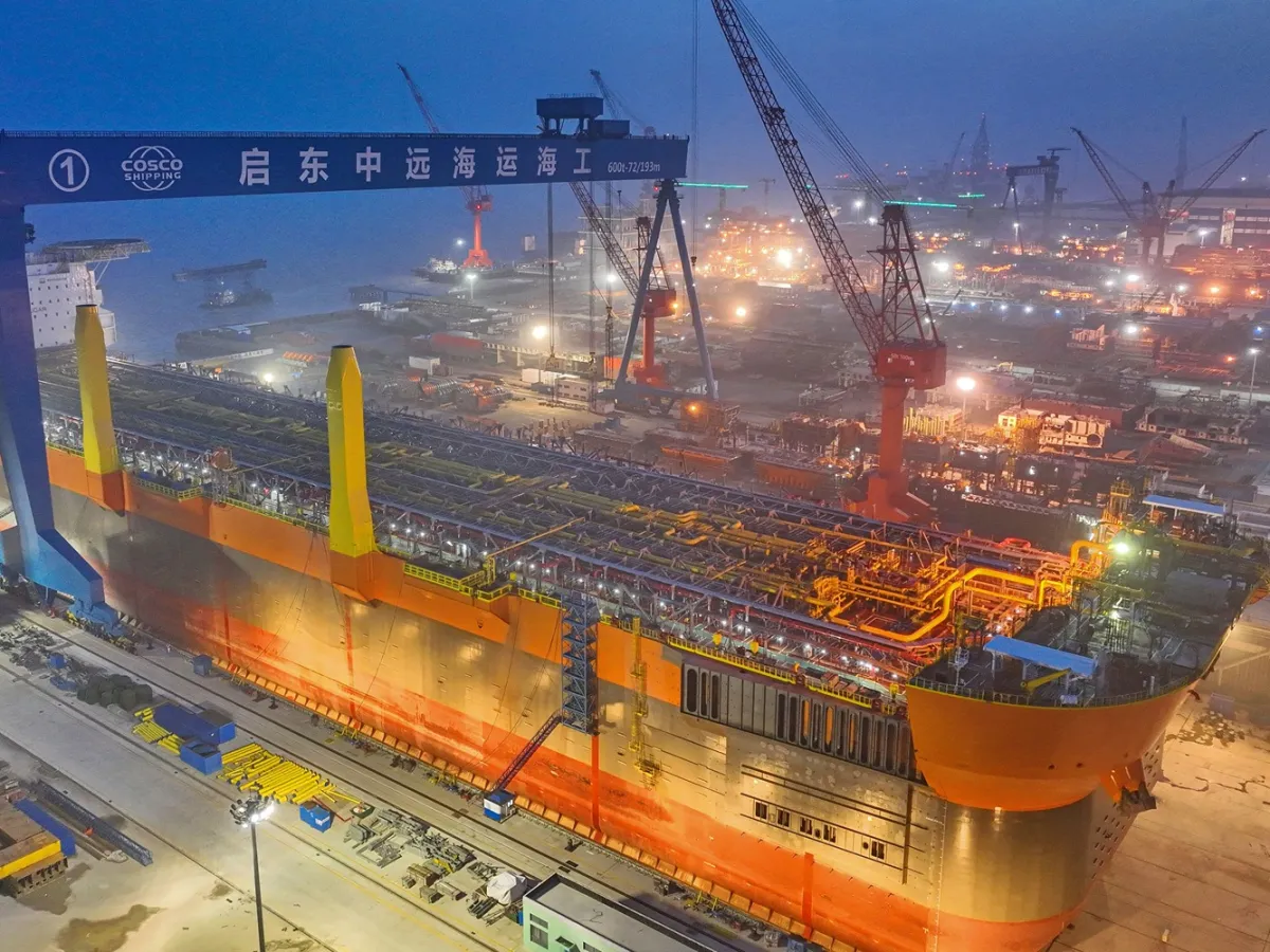 China’s Shipyards Don’t Sleep