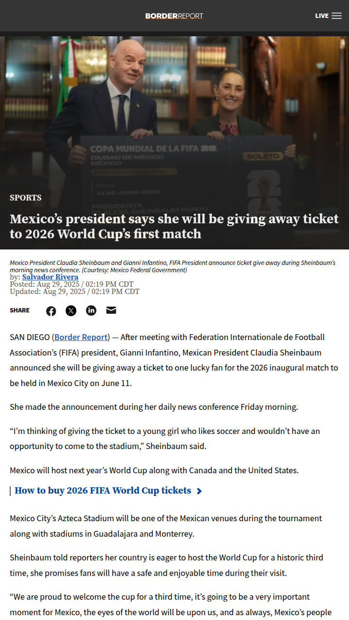 Azteca Stadium’s Golden Ticket: Who Gets It?