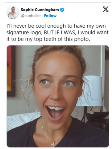 Caitlin Clark Logo Drops, Sophie Claps Back