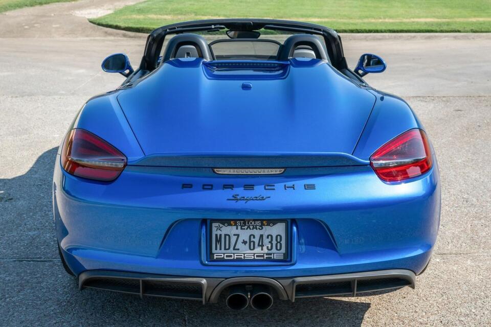 This Porsche Boxster Spyder Is a Rare Gem
