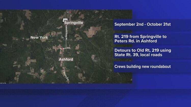 Route 219 closure could shake up your commute