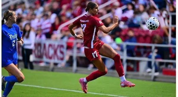 Arkansas soccer faces tough loss to Duke