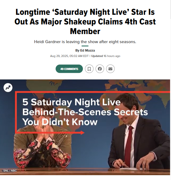 Heidi Gardner Out! SNL Shakeup Gets Messy 😱