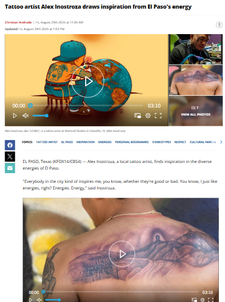 El Paso tattoos: More than just ink