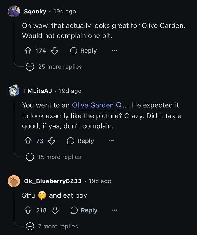 Olive Garden Menu Pics vs. Reality—Would You Complain?