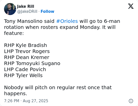 Orioles shake up pitching for a healthier future