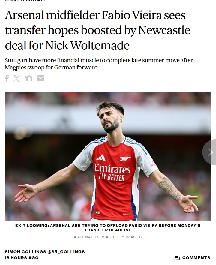 Vieira’s Stuttgart Move Back On After Newcastle Swoop
