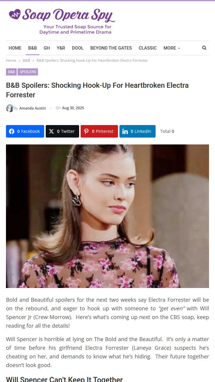 Electra’s Revenge Romance?! 😱