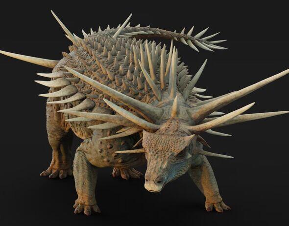 Dino Bling: Meet the Spiky Jurassic Tank