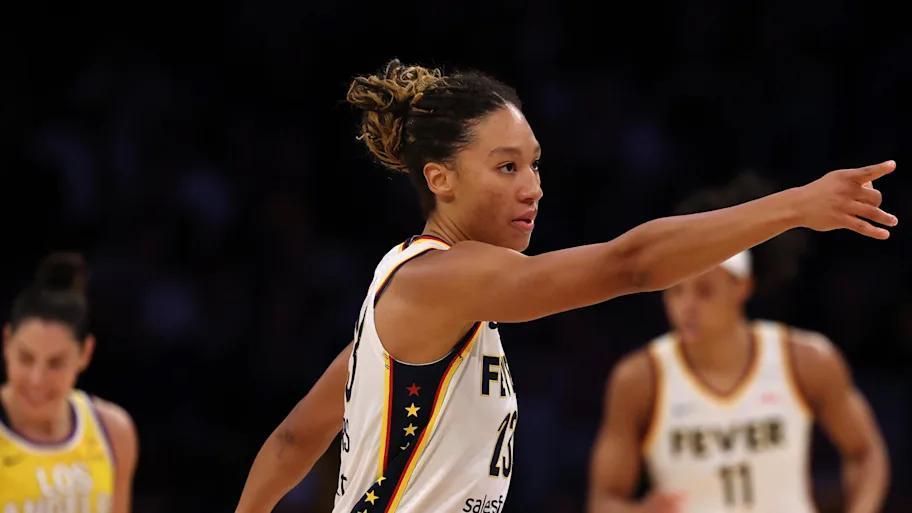Fever fans, teammates rally over WNBA fines