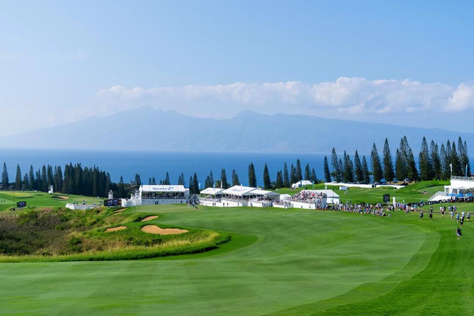 Maui’s iconic golf greens go brown