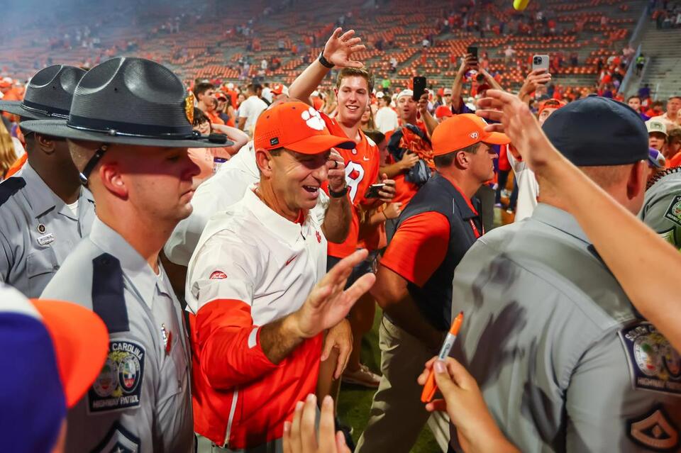 Why Clemson fans storm the field every game
