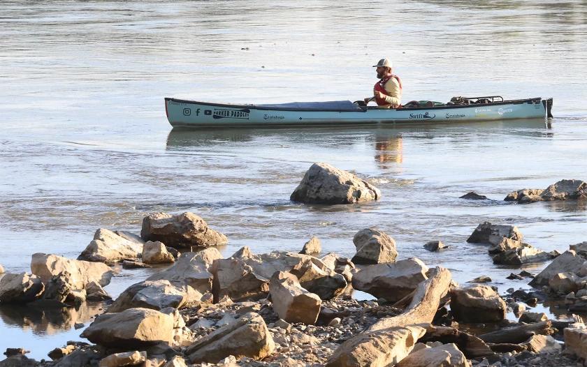 Epic canoe journey stops in Columbia