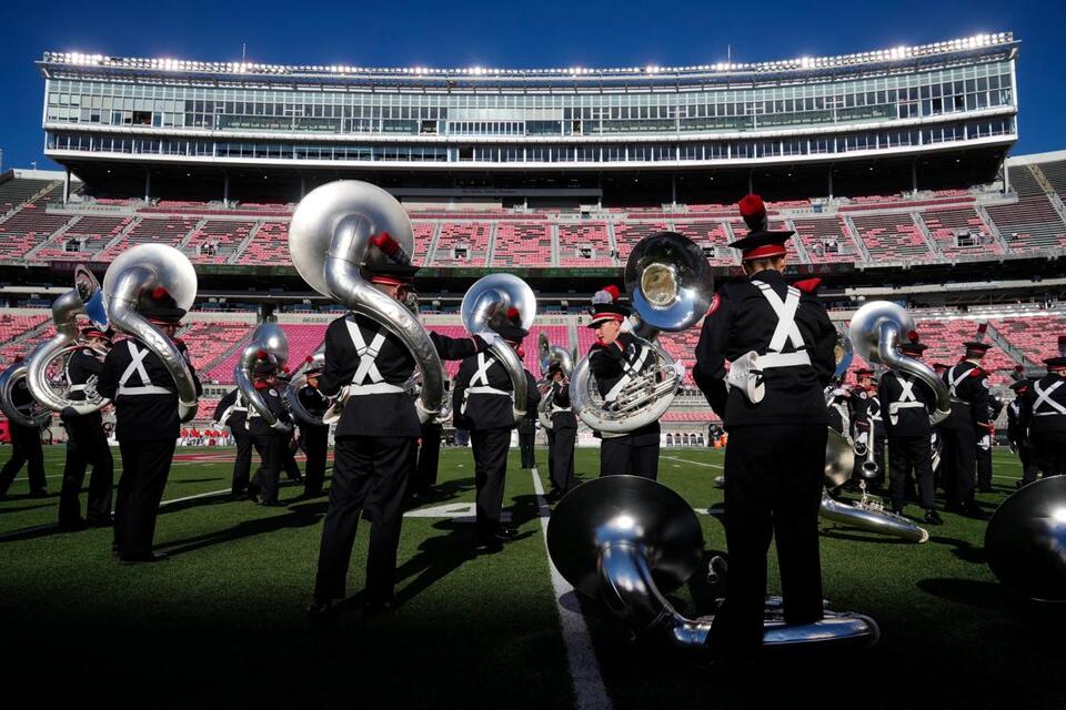 Ohio State band’s gospel halftime lights up Texas