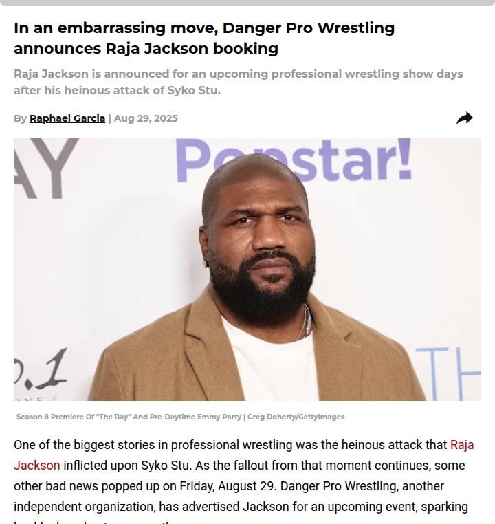 Raja Jackson’s Booking Sparks Outrage