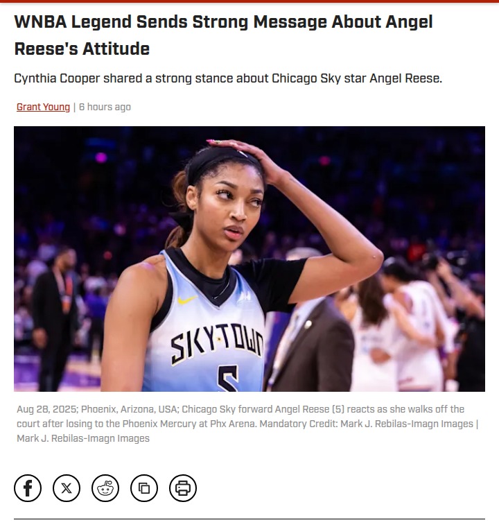 Angel Reese Gets Major Props from WNBA Legend
