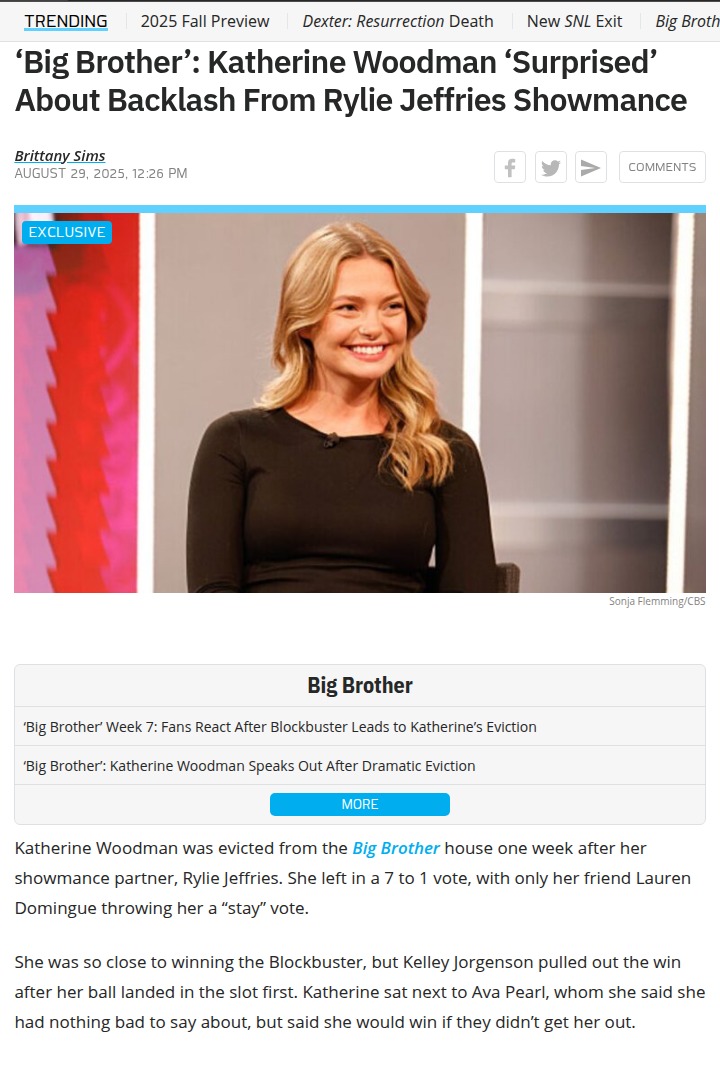 Katherine Spills on Rylie Drama & Eviction 💥