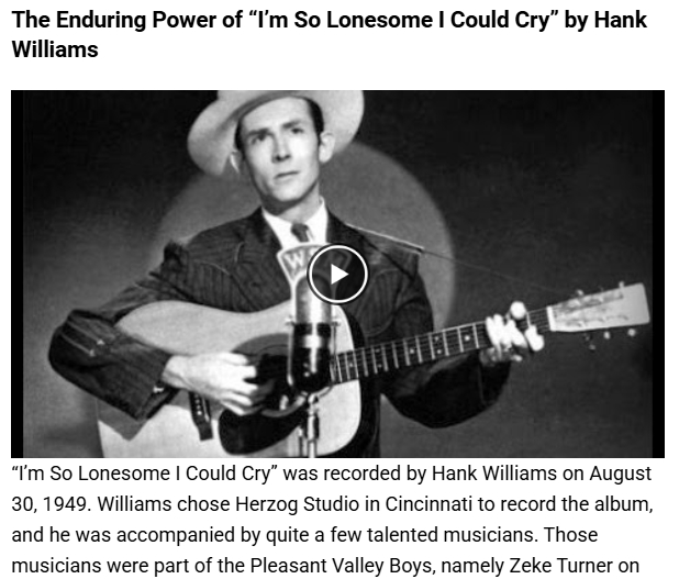 Did Hank Williams Really Write That Song? 🎤