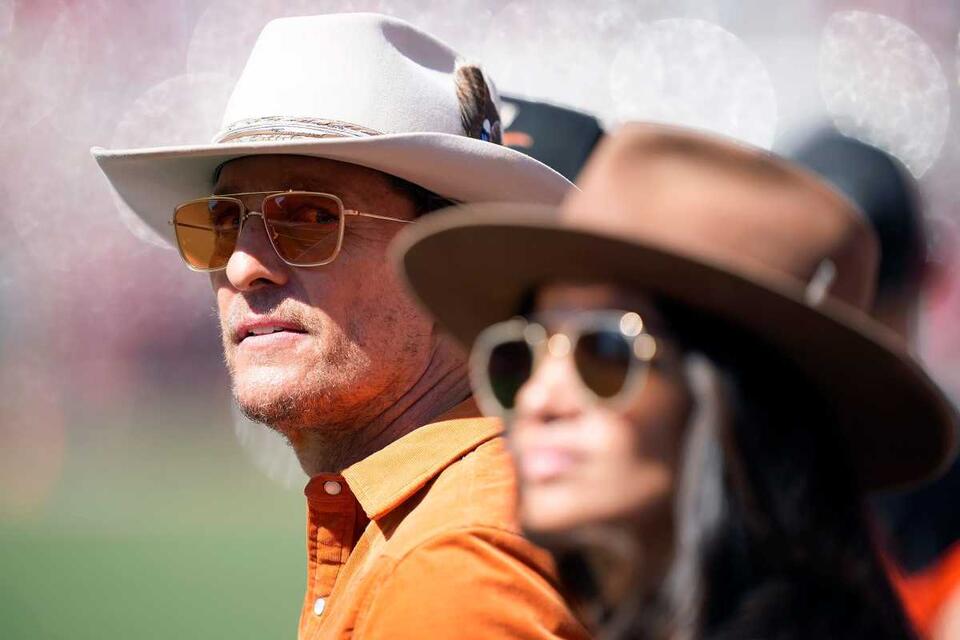 Matthew McConaughey’s Horns Up exit at Ohio State